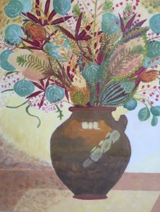 Painting by Laura Delaney ("Ma") 1980